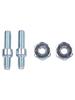 M8 For Chainsaw Bar Nut and Stud Collar Screws 4 Piece Replacement Set for Models 028 034 026 MS260 MS360 MS380