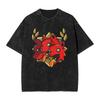 Classic Retro Game Hades Zagreus Funny Graphic Print T-Shirt Men Women Vintage Washed Cotton Y2K Harajuku Unisex Oversize Streetwear Short Sleeve Top