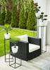 Modern Black 40cm Standing Flower Stand