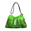 Chic Furry Crossbody Bag: Plush Autumn/Winter Handbag