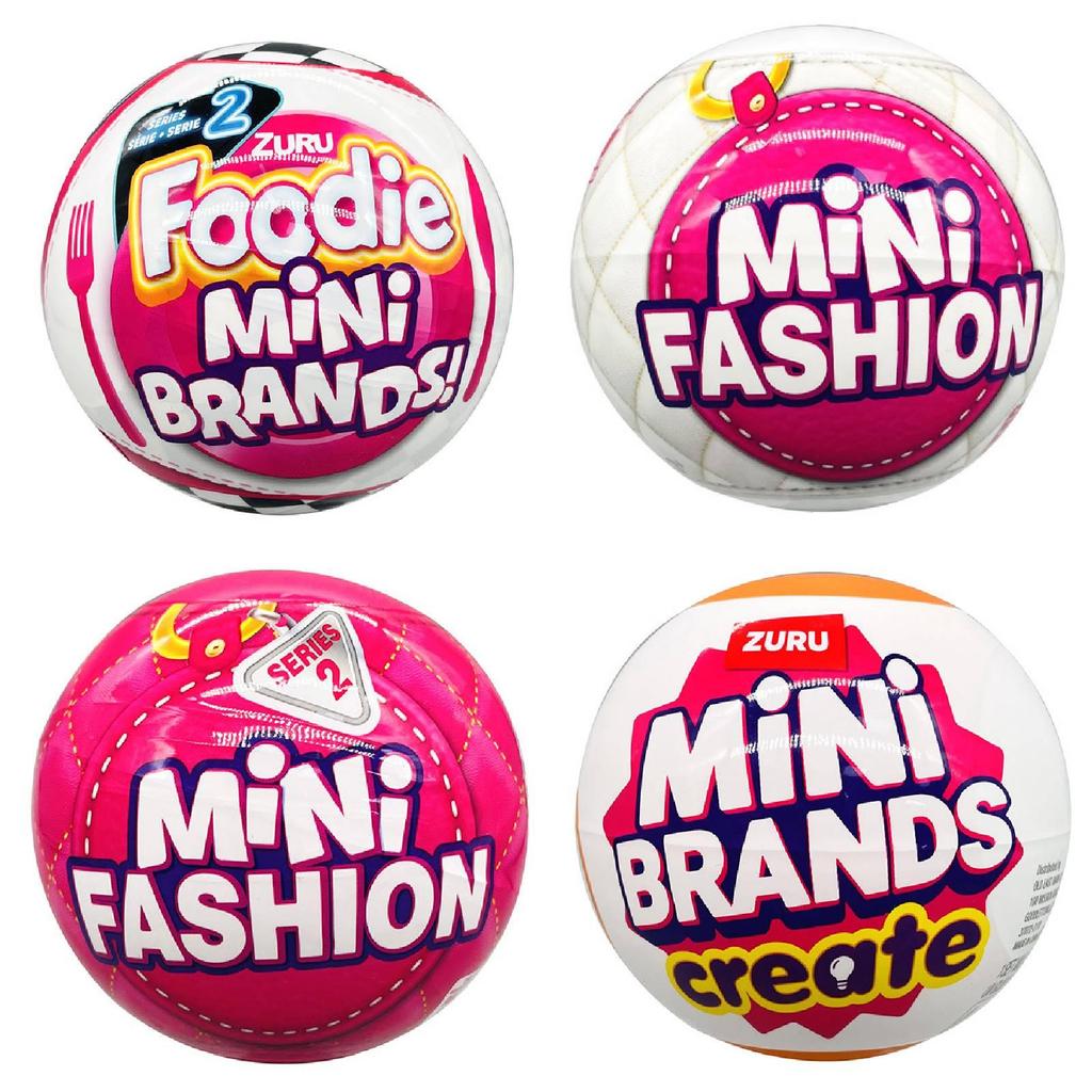 5 Surprise Mini Brands Seria 2 Mingie Opacă Jucărie din Plastic Pentru Copii Colecționari**