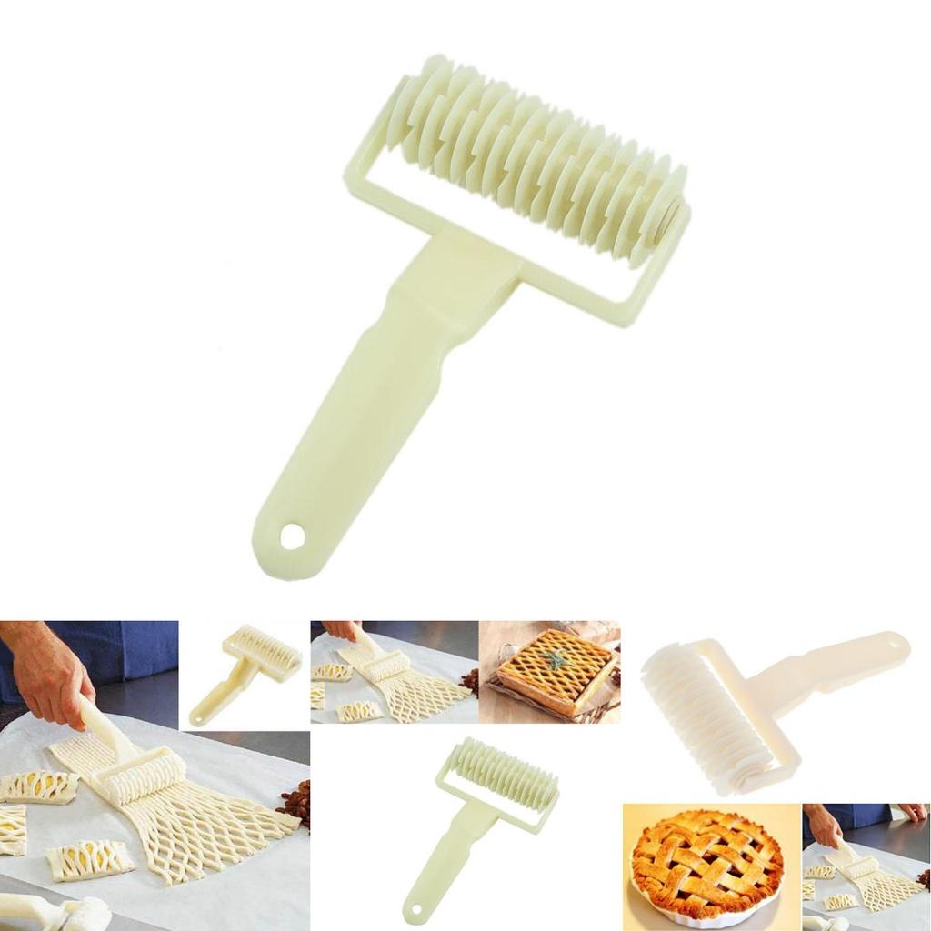 Timeless Design Rolling Lattice Roller Pie Pastry Cutter For Versatile Kitchen Use