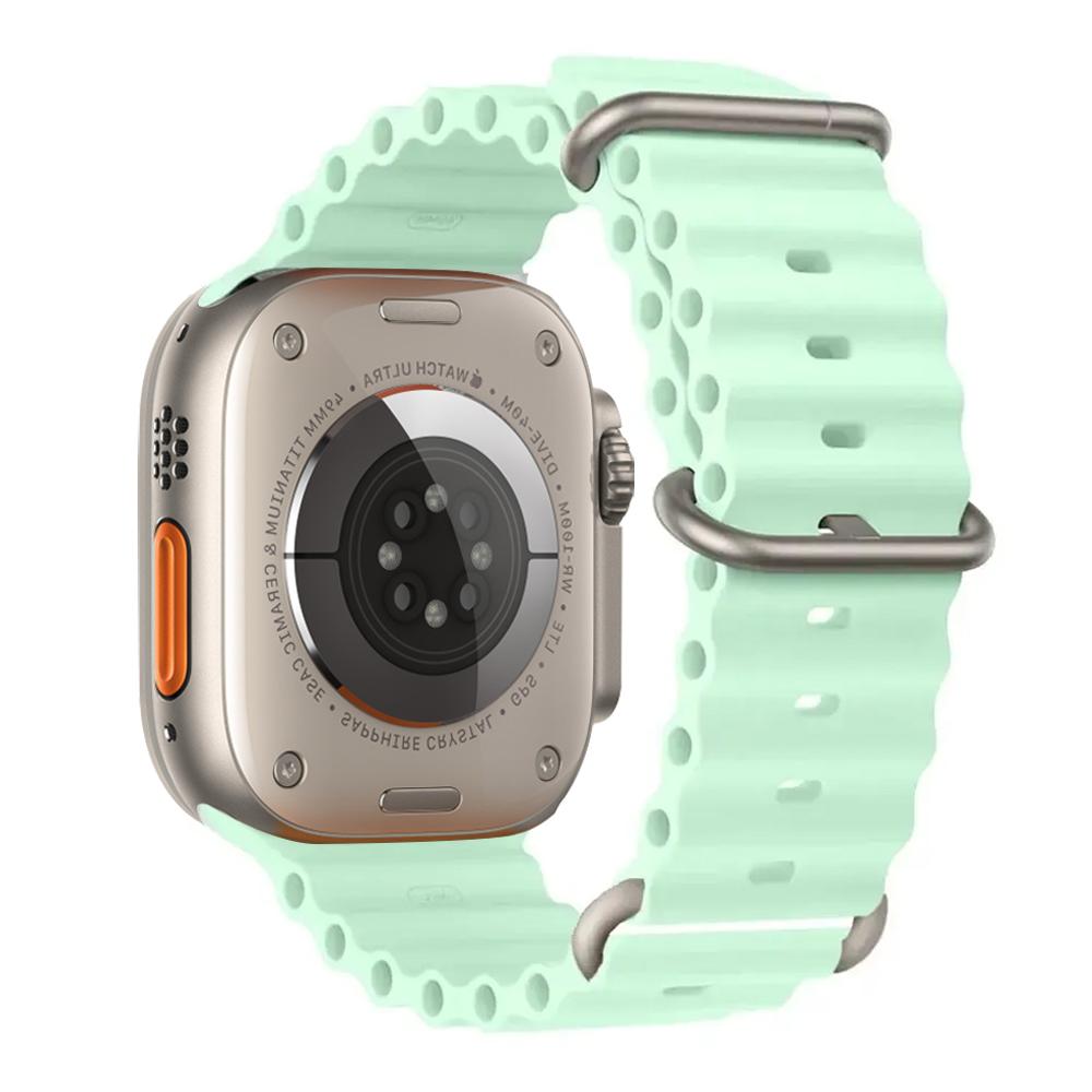 Ocean Band for Watch Ultra 3 Series 11 10 9 7 8 6 SE 49mm 45mm 46mm 42mm 44mm 40 41 Silicone Bracelet Correa iWatch Strap