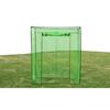 Serre - VIDAXL - 170x80x200 cm - Acier tubulaire - PVC résistant - Porte enroulable