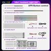 RGB 22in1 Car Interior Acrylic Car Ambient Lights For BMW M1 M2 M3 M4 M5 M6 M7 M8 X1M X2M X3M X4M X5M X6M X7M X5 Accessories