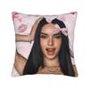 Daniela Katseyes Kpop Girl Group Pillowcase Printed Cushion Cover Gift  Throw Pillow Case Cover Home Zipper