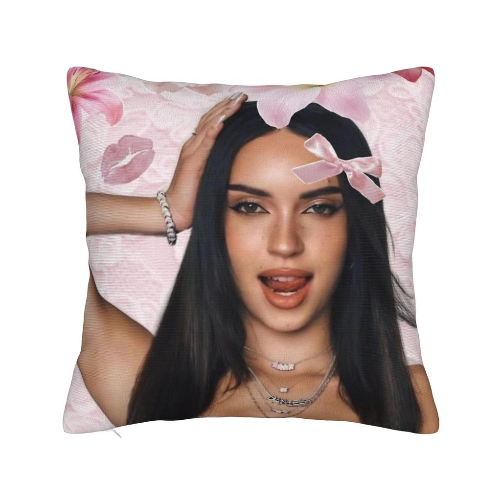 Daniela Katseyes Kpop Girl Group Pillowcase Printed Cushion Cover Gift Throw Pillow Case Cover Home Zipper