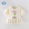 Spring/Summer New Arrival Girls' Skirts Style Tops Fashionable Summer Clothing Pure Cotton Kids Short-Sleeved T-shirt Children's Clothing Baby Clothes