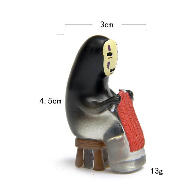 No Spirited Away Face Man Yubaba Cotton Mouse Basket Character Ornament Model