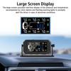 Intelligent Tyre Pressure Alarm Temperature Warning Fuel Save Truck Car Tyre Pressure Monitor Tire Pressure Monitoring System H13 6 External Sensors