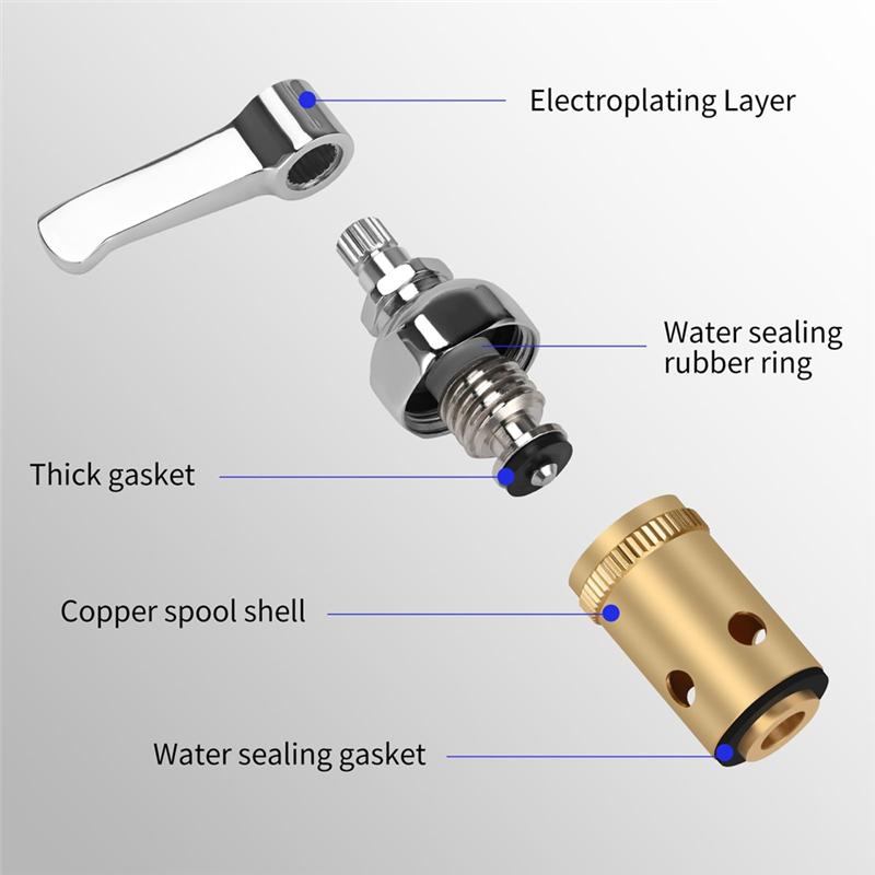 A84E-Commercial Faucet Parts Commercial Sink Faucet Parts Replaces 002713-40 & 002714-40