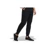 Adidas Elastic Waist Straight Leg Track Pants Men Bottoms Black HE5136