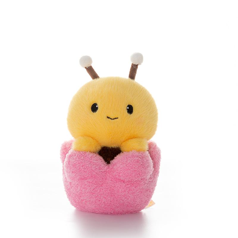 

Eggshell Chicken Office Desk With Radish Rabbit Plush Toy Panda Home Ornament Banana Monkey Learning To Match Premium 17cm【0.2kg】