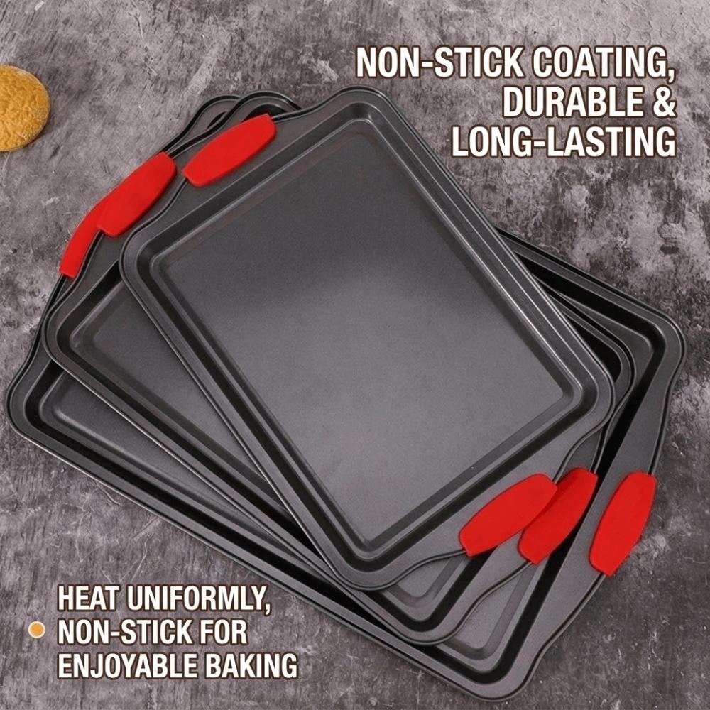 Multi-Purpose Baking Sheet Carbon Steel Bread Cake Mould Restaurant Baking Tray Kitchen