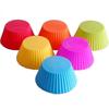 24-teilige wiederverwendbare Silikon-Kuchenformen für Muffins, Cupcakes und Cupcakes hwyC