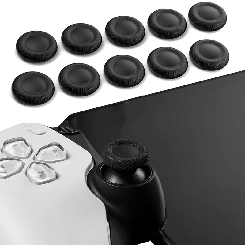 1-3 Paar Gamepad Daumenstick-Kappen für PS5/PS4 Controller Weiches Silikon Anti-Rutsch Joystick-Abdeckung Ersatz Reparaturteil Set Kit