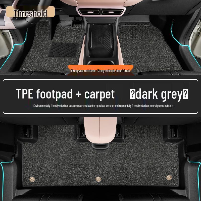 2025 BYD Seagull Dolphin TPE Full Coverage Smart Driving Floor Mats
