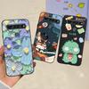 For LG K41S K 41S Case 2020 Black Silicone Cute Fashion Flower Shockproof Bumper For LGK41S LM-K410 Phone Back Cover 6.55" Funda