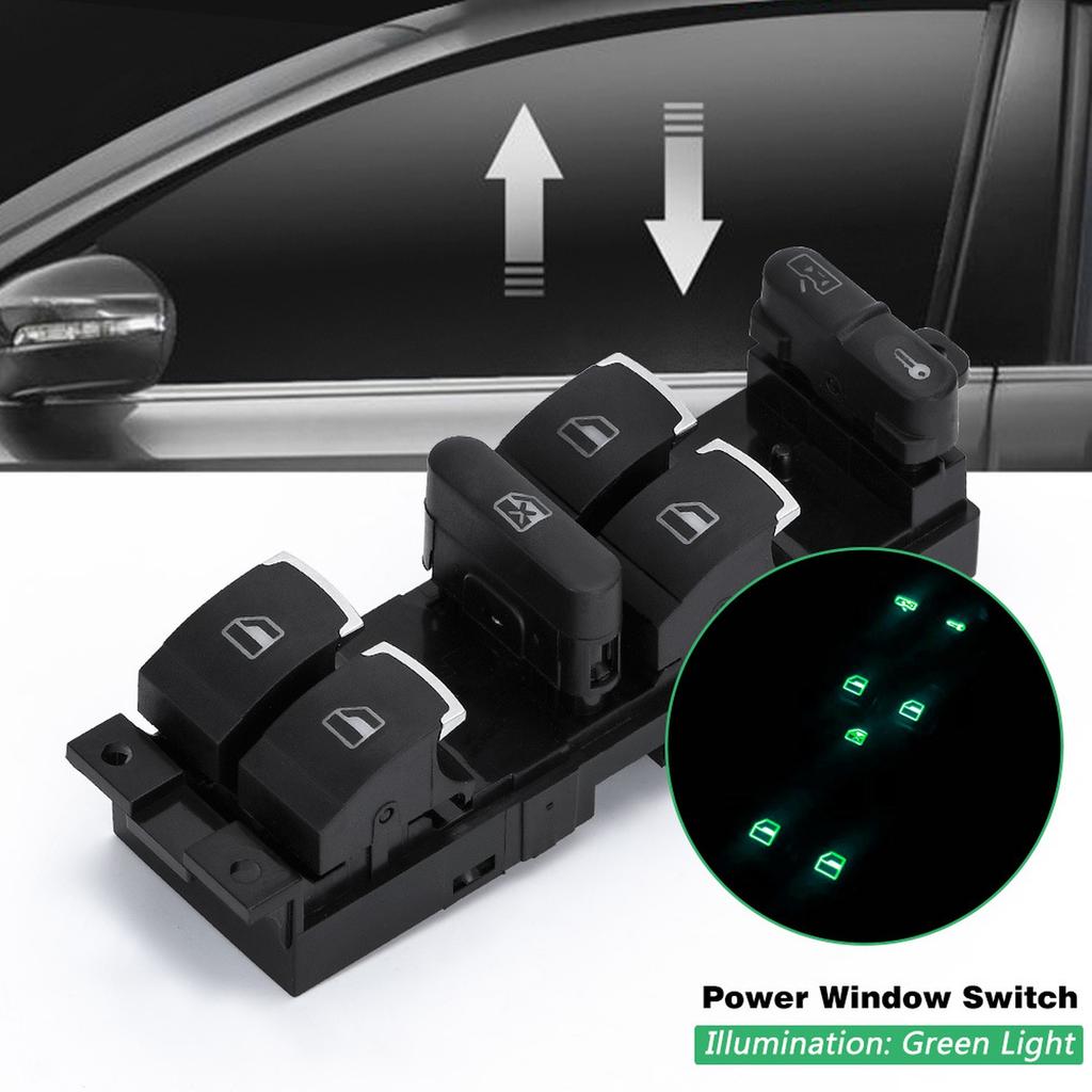 Chrome Master Window Controller For Golf MK4 Passat B5 Driver Side 3BD959857 3BD 959 857 1998-2005