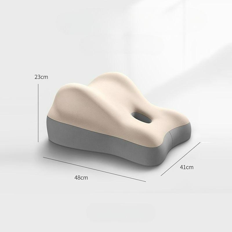 Multi-Functional Ergonomic Bed Pillow Bedroom Furniture Memory Foam Waist Cushion Cushion Tummy Pillow for Bed Sofa Blue бежевый