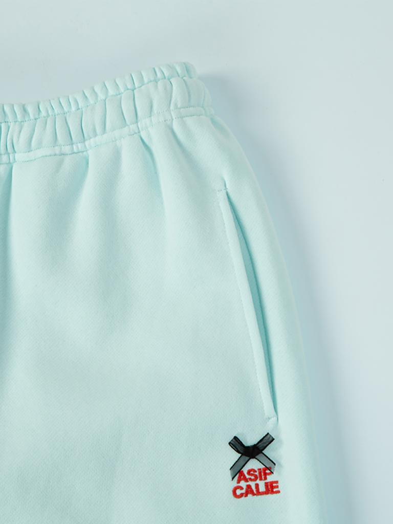 ASIF CALIE Ribbon Jogger Pants Skyblue