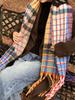 New  Imitation Cashmere Women Scarf Winter Preppy Style Vintage Plaid Scarve Pashmina Mujer Foulard Bufanda Wrap Shawl Pareo