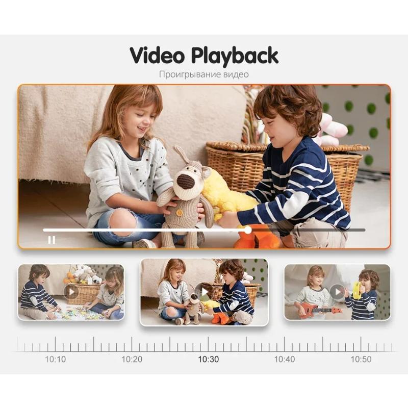 Smart Mini 5G Wifi IP 4MP Indoor Wireless Security Home CCTV Surveillance Camera Automatic Tracking Baby Monitor