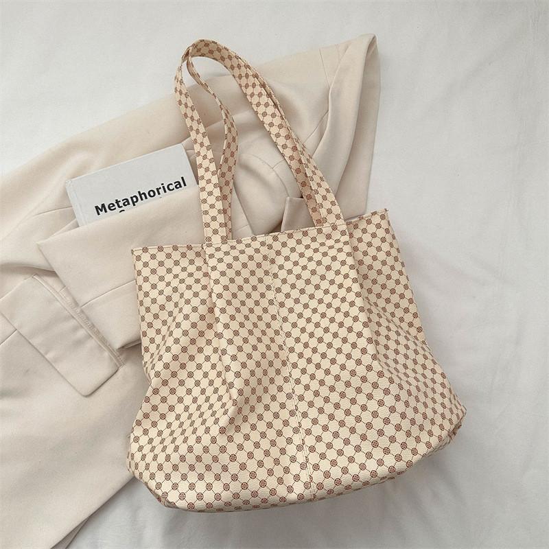 Chic Pu Tote Bag Modern Korean Style Fashionable Monochrome Handbag Perfect For Casual Outfits хаки