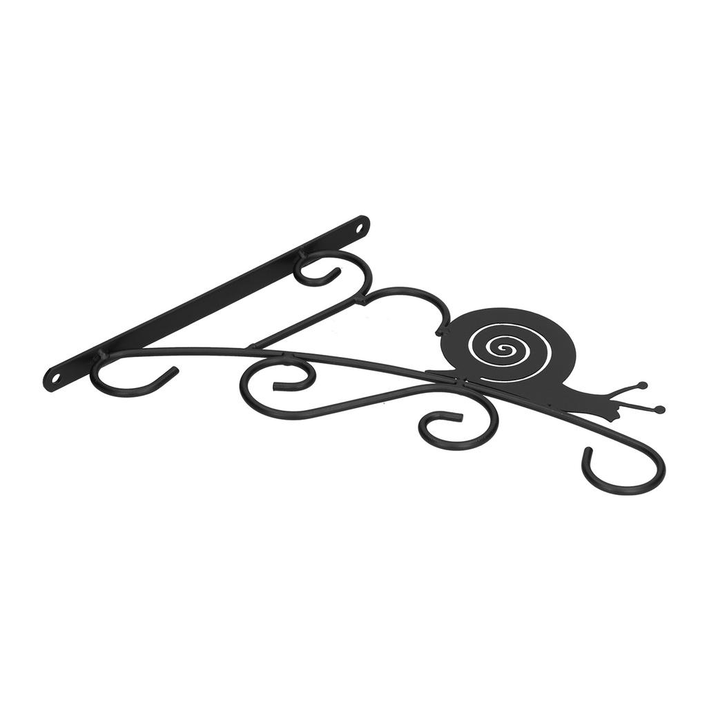 Hanging Plant Bracket Stable and Sturdy Iron Decorative Plant Hanger for Flower Bird Feeder LanternsSnails