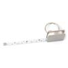 Light Weight Measuring Tape With Secure Keychain And Flexible Steel Blade Construction Retractable Ruler