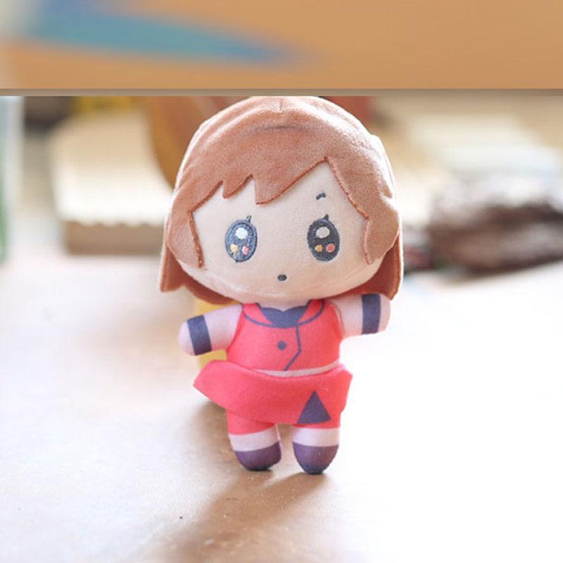 24pcs/lot 12cm Cute anime stuffed Girls' dolls Plush Toys Keyring Pendant Gift bag accessories