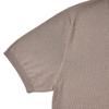 VERNO Short Sleeve Basic Round Knit Kharki