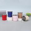 New 304 stainless steel mini wine glass single-layer crimped anti-scalding thermos cup outdoor camping picnic water cup