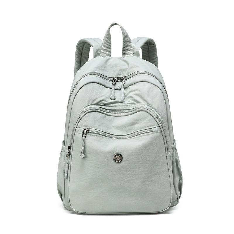 Jesień nowy lekki nylonowy damski plecak o dużej pojemności, modny niszowy plecak damski