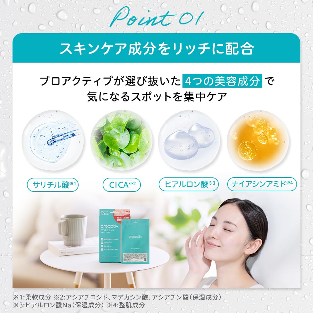 Proactiv Skincare 1 Proactiv Makeup Hyaluronic Hard To Use (Old Packaging) Patches, Box, Stick-On Concealer, Cica, Acid, Niacinamide, Peel, Day/Night