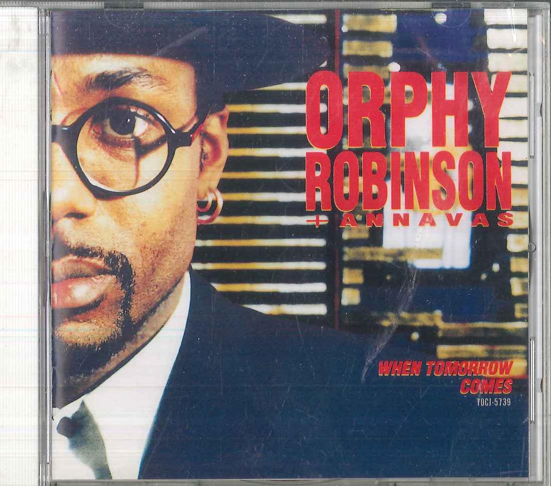 

CD ORPHY ROBINSON, ANNAVAS - When Tomorrow Comes TOCJ5739 BLUE NOTE 1992 Japan Obi Jazz Used