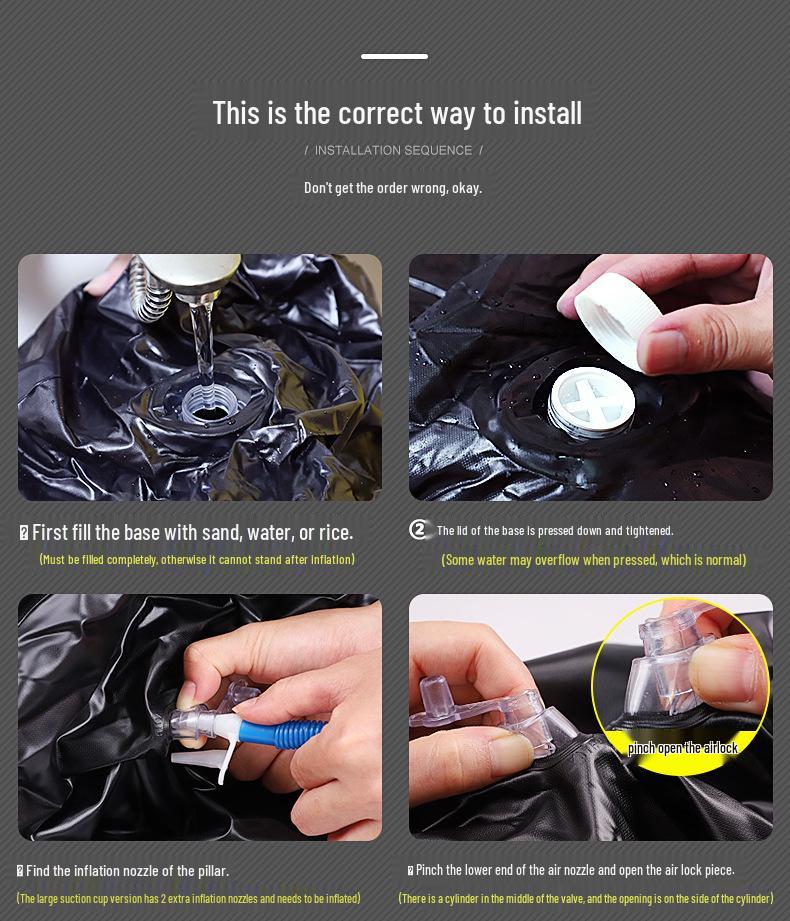 Children's 1.6m Inflatable Boxing Tumbler Sandbag Toy