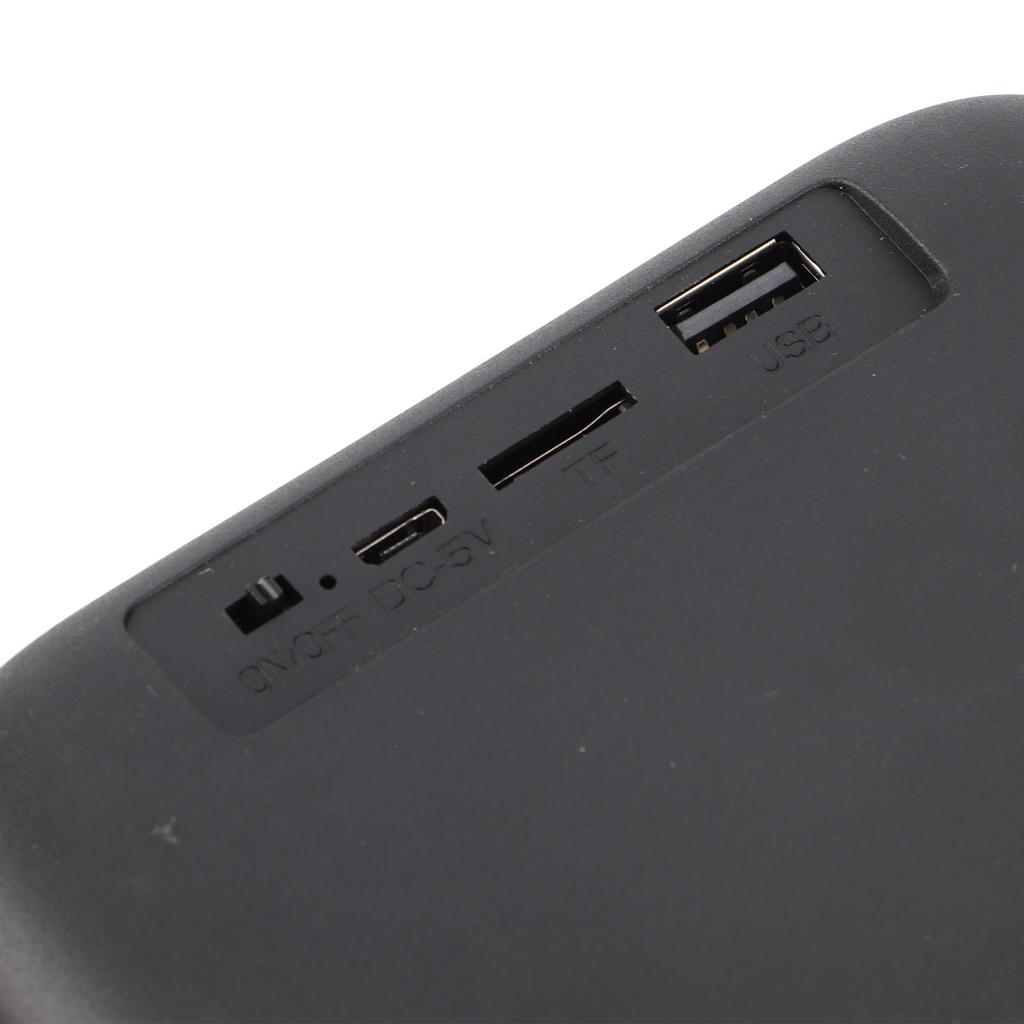 Petit haut-parleur Bluetooth 4.2, compatible avec disque U, carte mémoire, haut-parleur portable sans fil pour