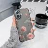 Przezroczyste etui na telefon z różową różą dla Apple iPhone 13/14 Pro Max/15/16 Pro/17