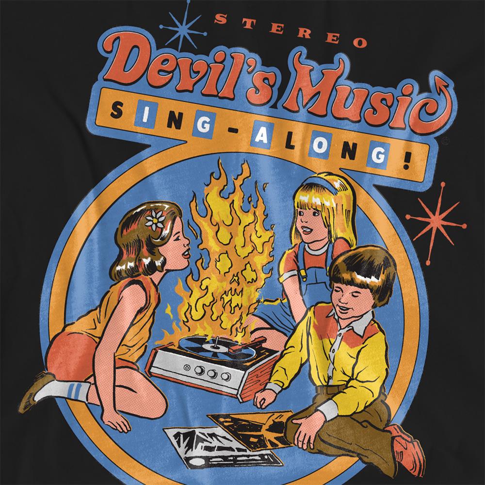 Steven Rhodes Womens/Ladies Devils Music Singalong T-Shirt
