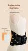 Rechargeable Lumbar Support & Heating Massager with Hot Compress & Vibration Therapy