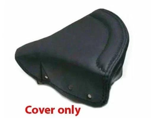 Lycett Black Leather Front Seat Cover Fits Royal Enfield Ariel Triumph
