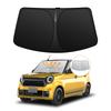 Honda Windshield Sunshade UV No Suction Cups Light Blocking and Summer UV Easy Installation and Interior Includes Storage Bag [Reinforced Edition]