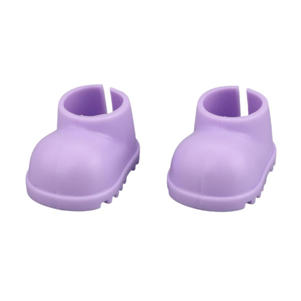 AXLUCE Lovebu Plush Toy (17cm) - Shoes, Clothes, and Accessories (Purple)