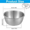 1Pcs Sauce Dipping Bowl Stainless Steel Dipping Cups Sauce Dishes 45/55ml Mini Seasoning Cups for Soy, BBQ, Sushi, Party