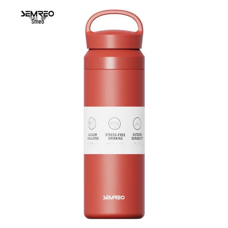 Smio Xileduo MR117-500 Portable Handle Stainless Steel Mug