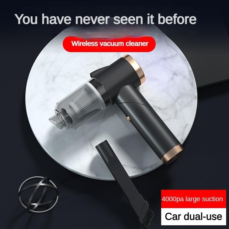 Car Cleaner Car Household Wireless High-Power Folding Strong Suction Handheld Small Vacuum Cleaner Car Supplies