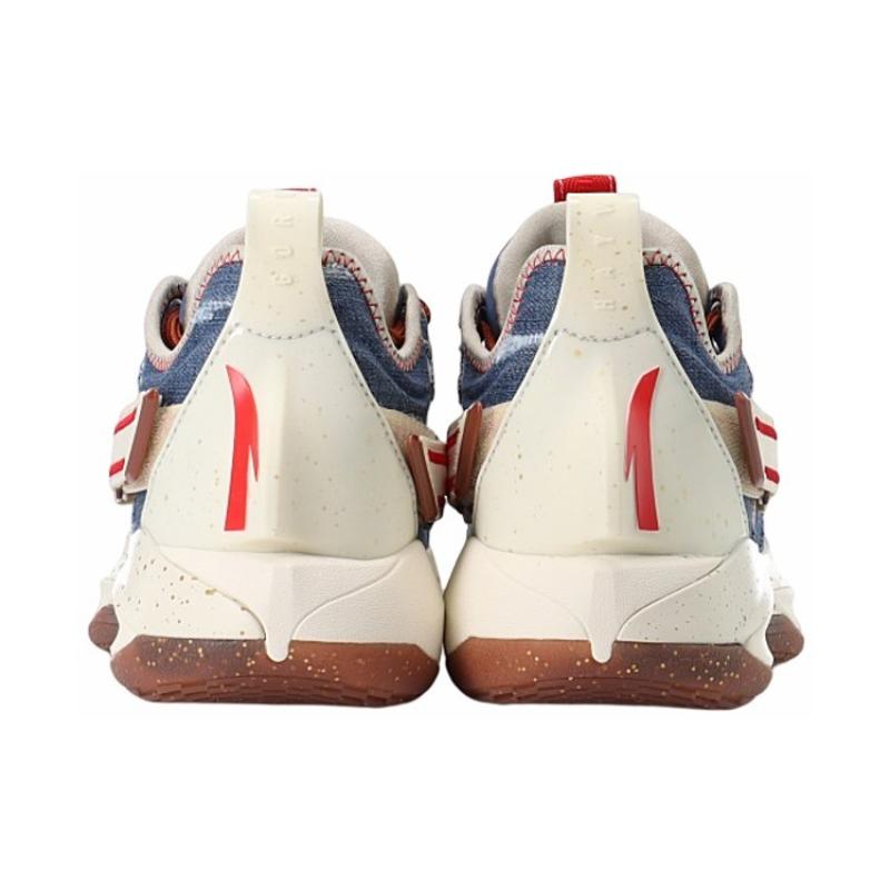 Anta GH3 Basketball Shoes Men's Low Top Denim Blue/White/Red Sneakers 112241103-8