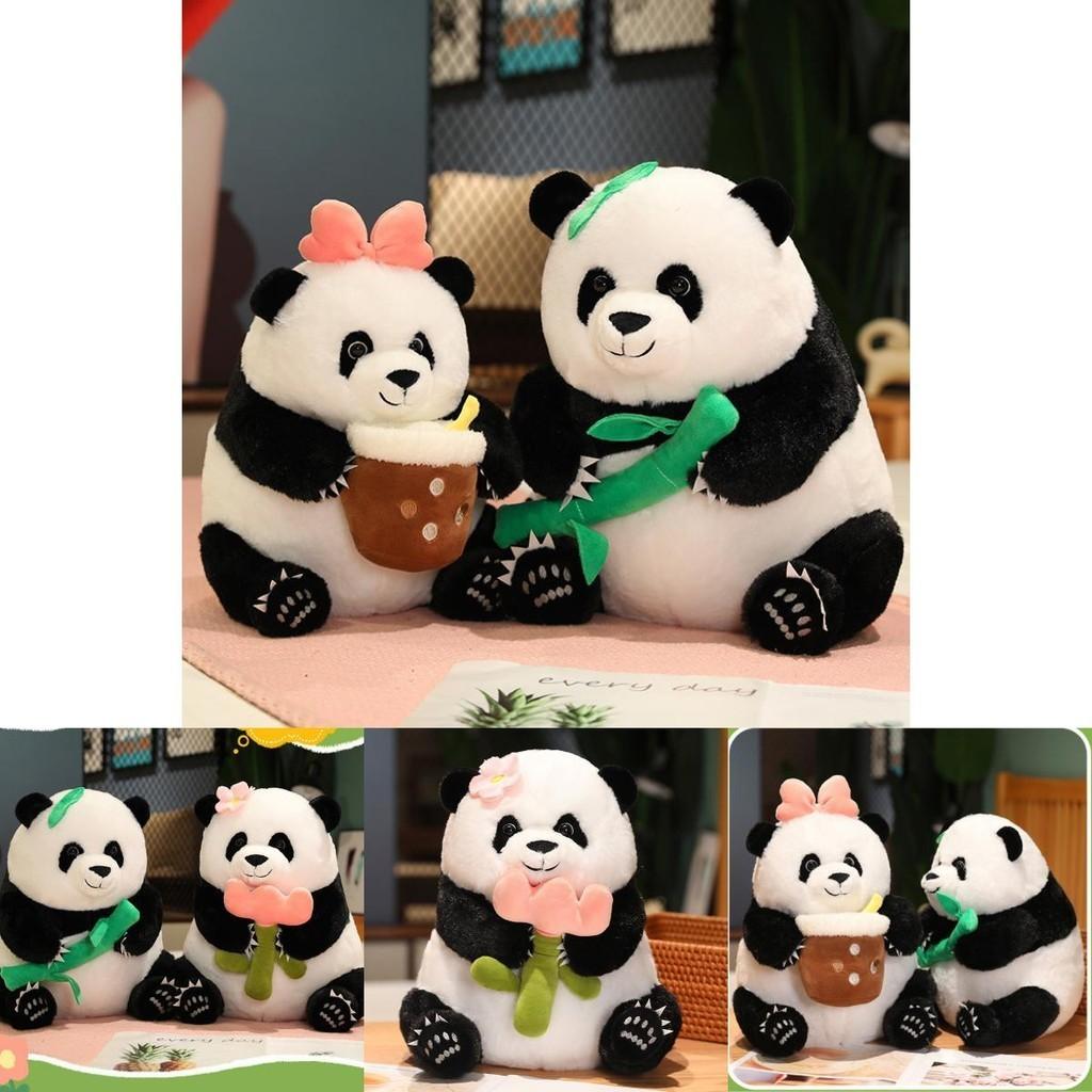 Adorable Panda Plush Toy Realistic And Soft Stuffed Animal For Kids And Adults Perfect Birthday Gift For Girlfriend