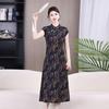 Summer Cheongsam for Middle-aged Moms (50-60) - Flattering Fit for a Subtle Belly Concealment